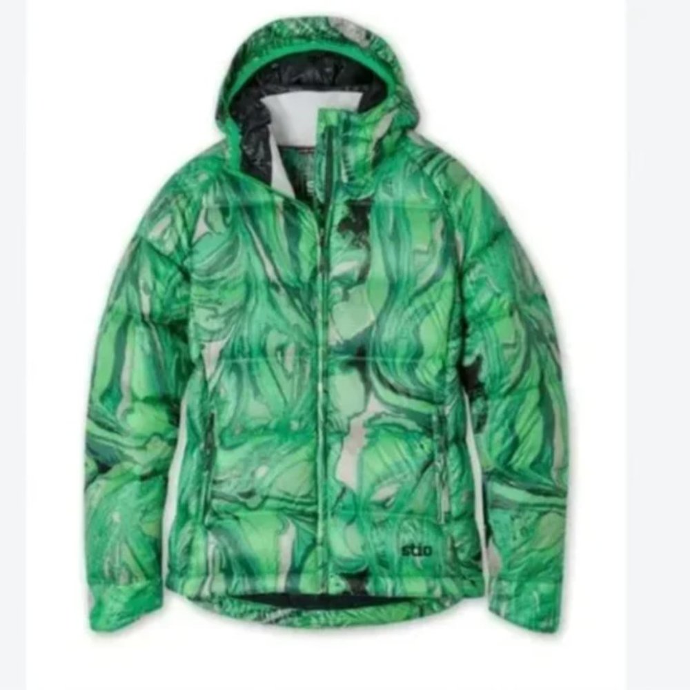 New! Stio Hometown Down Hooded Jacket